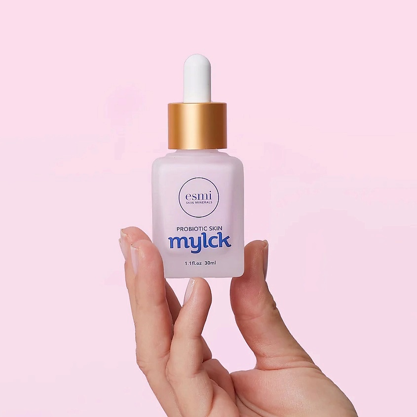 фото Esmi skin minerals молочко для лица с пробиотиками придающее сияние probiotic skin mylck