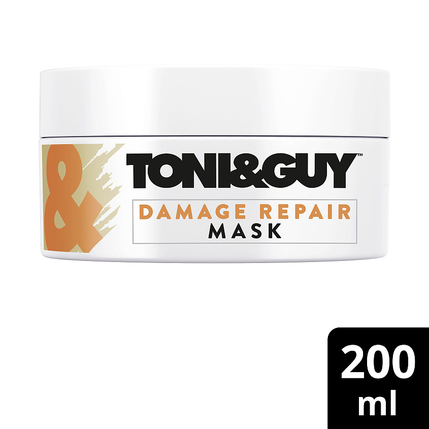 фото Toni&guy маска реконструкция поврежденных волос damage repair mask