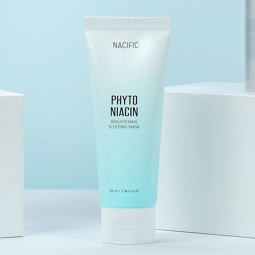 фото Nacific маска для лица ночная выравнивающая тон с ниацинамидом phyto niacin brightening sleeping mask