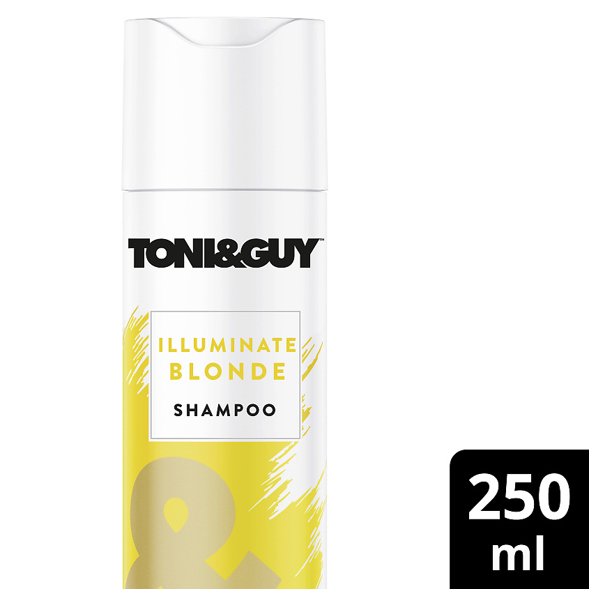 фото Toni&guy шампунь сияние светлых волос illuminate blonde shampoo