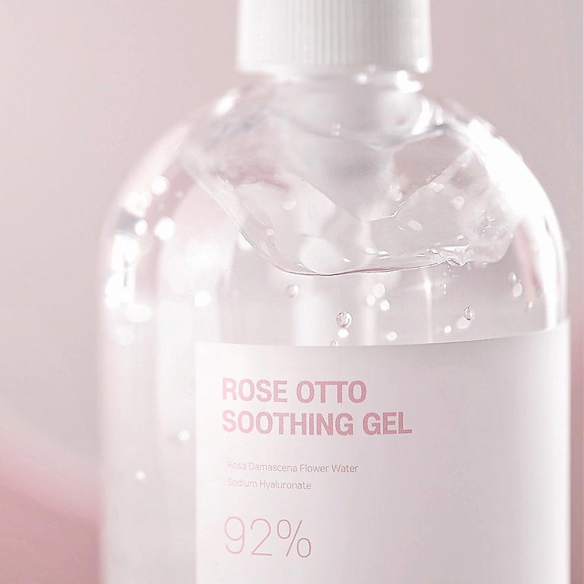 фото Pureforet гель для лица и тела успокаивающий с экстрактом розы дамасской rose otto soothing gel