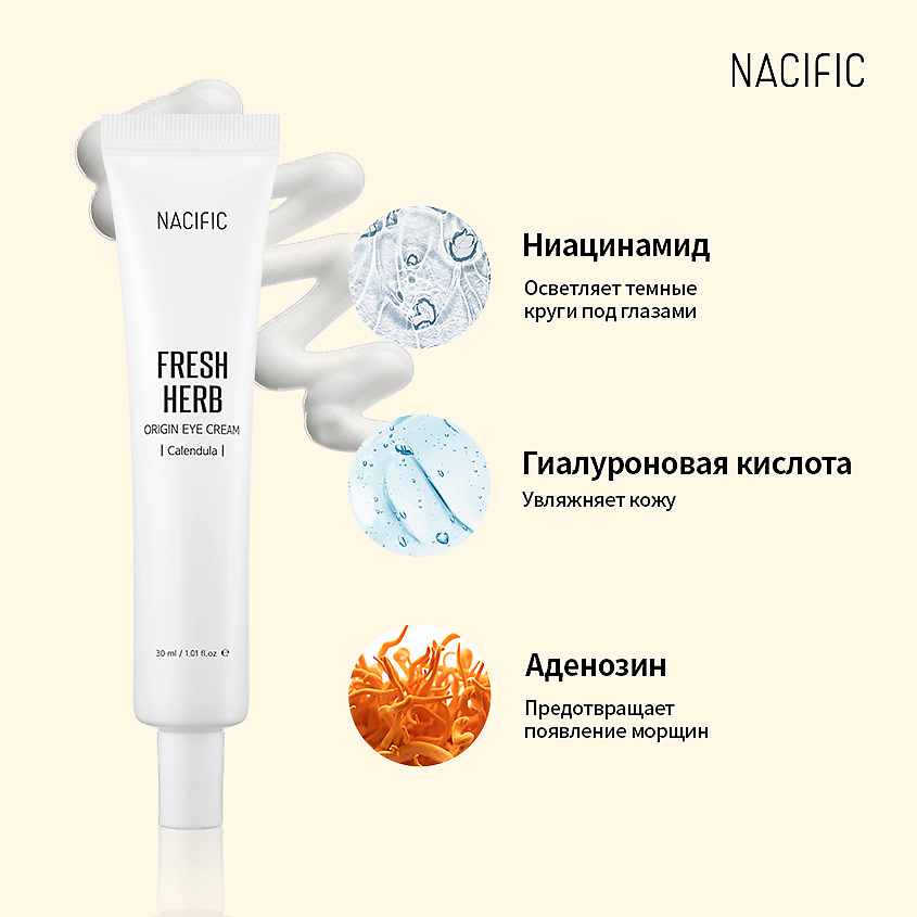 фото Nacific крем для кожи вокруг глаз fresh herb origin eye cream