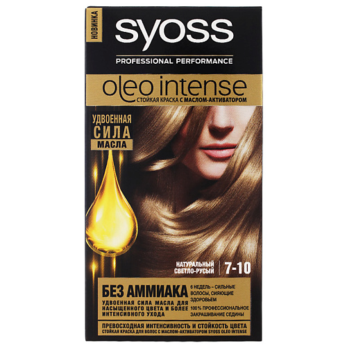 фото Syoss краска для волос oleo intense