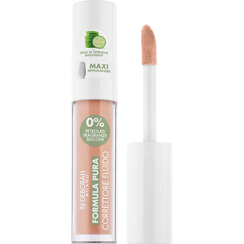 фото Deborah milano консилер жидкий formula pura fluid concealer