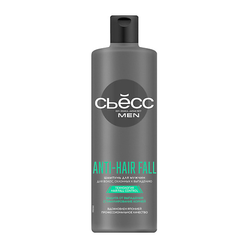 СЬЁСС Шампунь мужской для волос, склонных к выпадению Anti-Hair Fall dr sea мужской укрепляющий шампунь с минералами мертвого моря 400