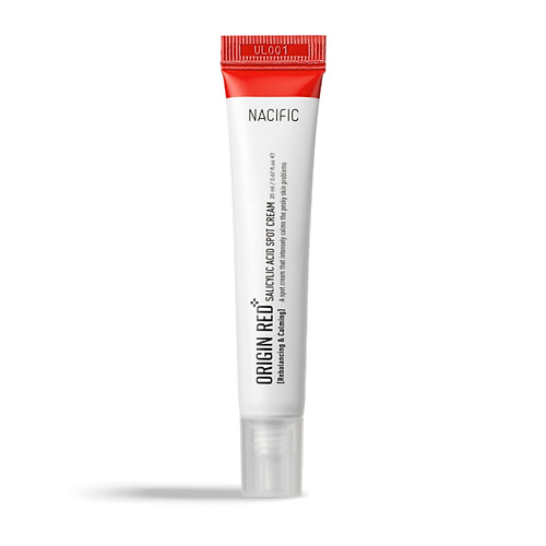 цена Спот-средство для лица NACIFIC Крем для точечного применения с салициловой кислотой Origin Red Salicylic Acid Spot Cream