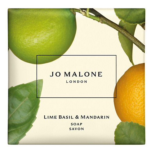 Парфюмированное мыло твердое JO MALONE LONDON Мыло Lime Basil & Mandarin Soap Savon женская парфюмерия jo malone london крем для рук lime basil