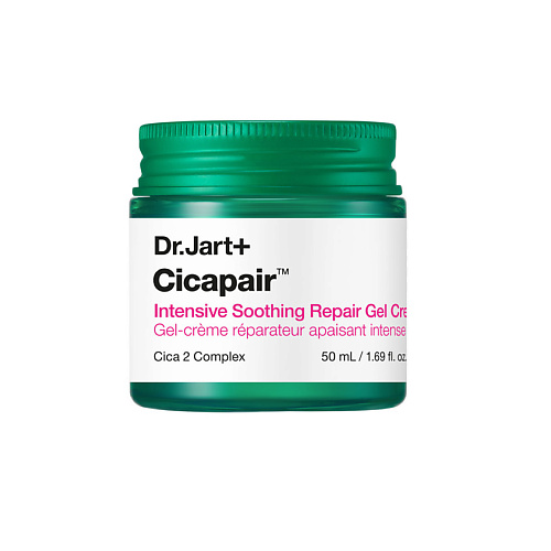 DR. JART+ Интенсивный успокаивающий восстанавливающий крем-гель Cicapair Intensive Soothing Repair Gel-Cream 500ml damascus rose pure dew face brightening and firming soothing repair toner can be used for wet application on face