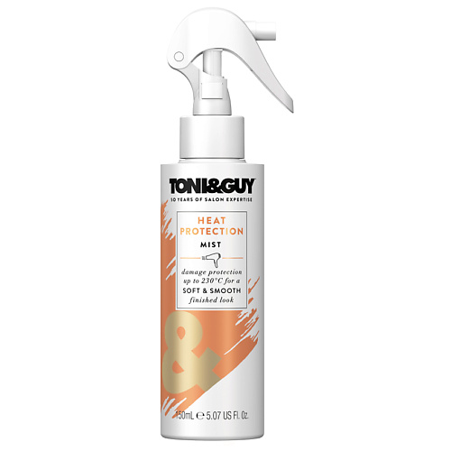 фото Toni&guy спрей-дымка для волос термозащитный heat protection mist