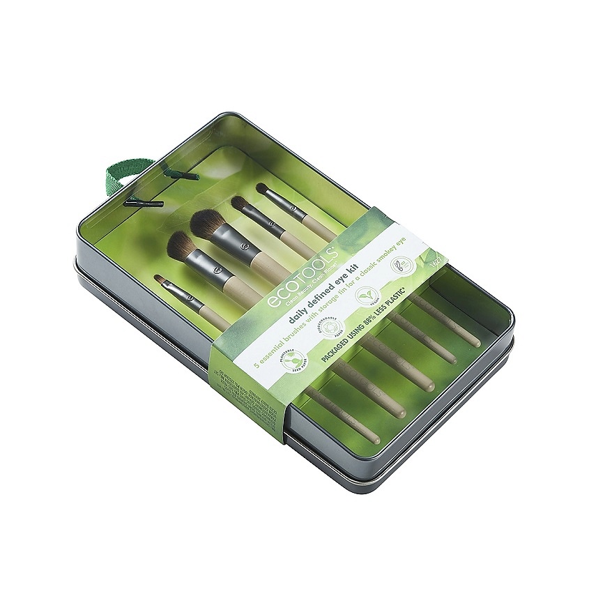 фото Ecotools набор кистей для макияжа глаз ecotools the daily defined eye kit