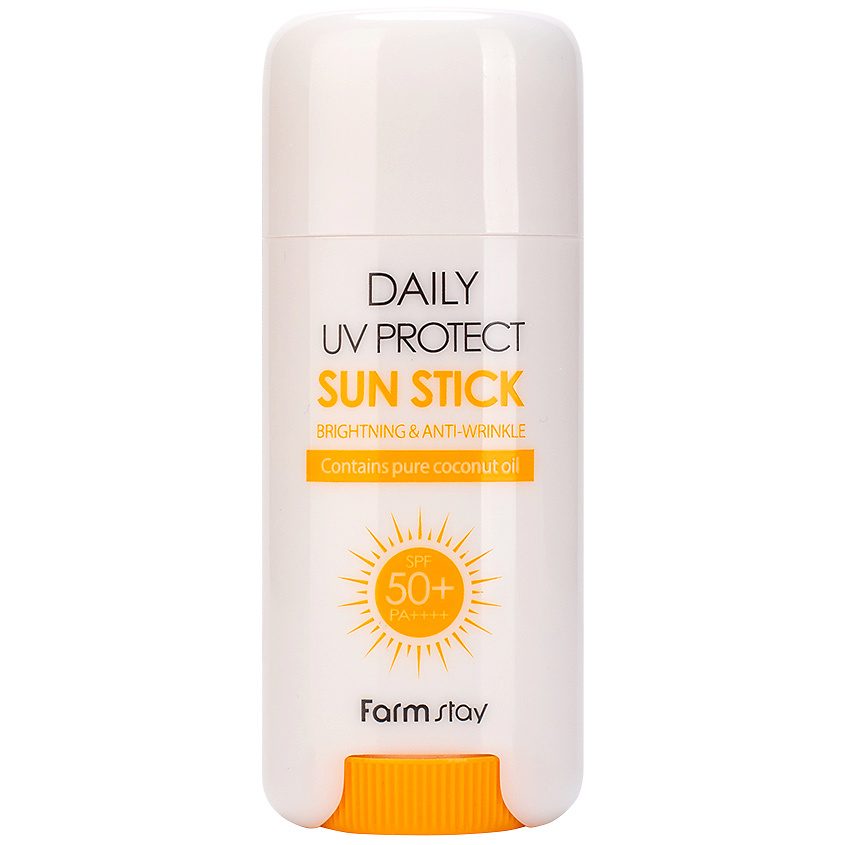 фото Farmstay стик для лица солнцезащитный spf50 pa++++ daily uv protect sun stick