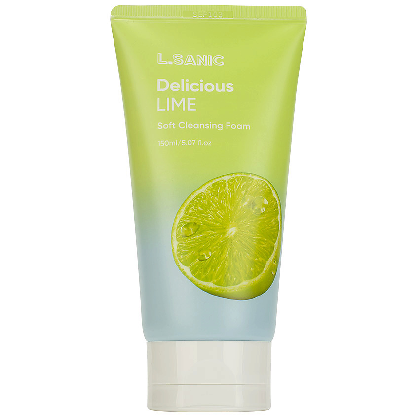 фото Lsanic пенка для умывания очищающая с экстрактом лайма delicious lime soft cleansing foam