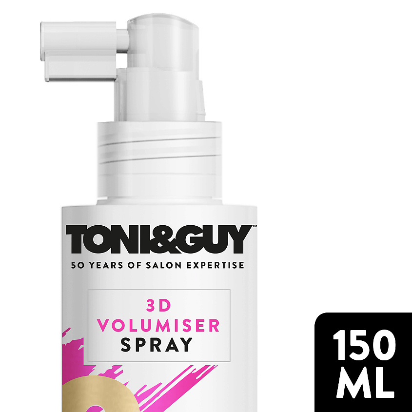 фото Toni&guy спрей для волос 3d объем 3d volumiser spray