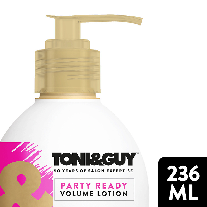 фото Toni&guy лосьон для объема волос party ready volume lotion