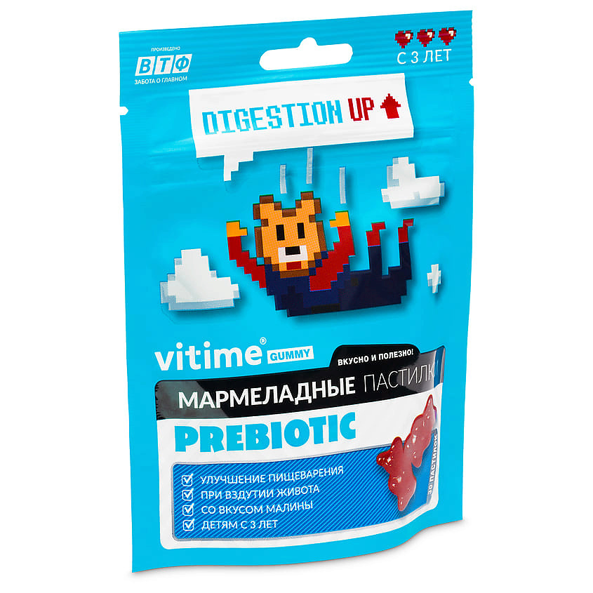 VITIME Мармеладные пастилки Prebiotic Пребиотик Вид№2