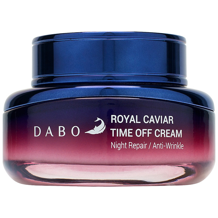 фото Dabo крем для лица омолаживающий с королевской икрой и пептидами royal caviar time off cream