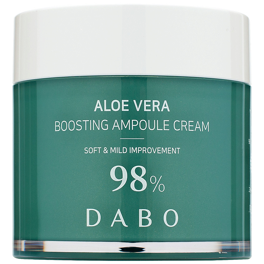 фото Dabo крем для лица укрепляющий ампульный с экстрактом алоэ aloe vera boosting ampoule cream