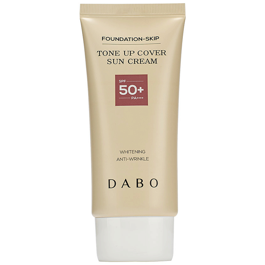 фото Dabo крем для лица солнцезащитный дневной тонирующий spf50+ pa++++ tone up cover sun cream