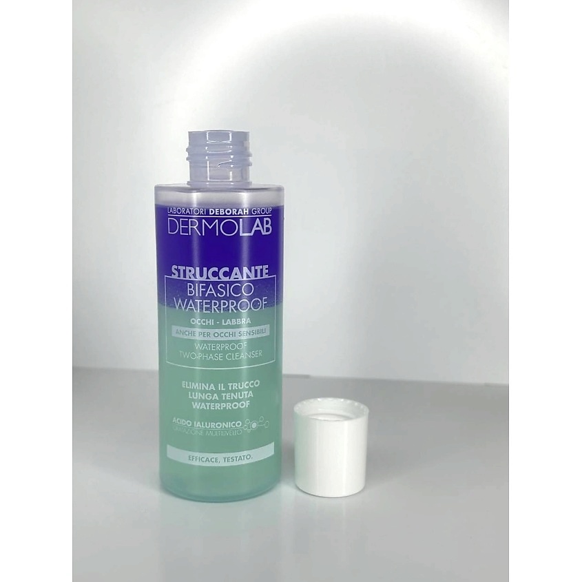 фото Deborah средство для снятия водостойкого макияжа dermolab waterproof two-phase cleanser