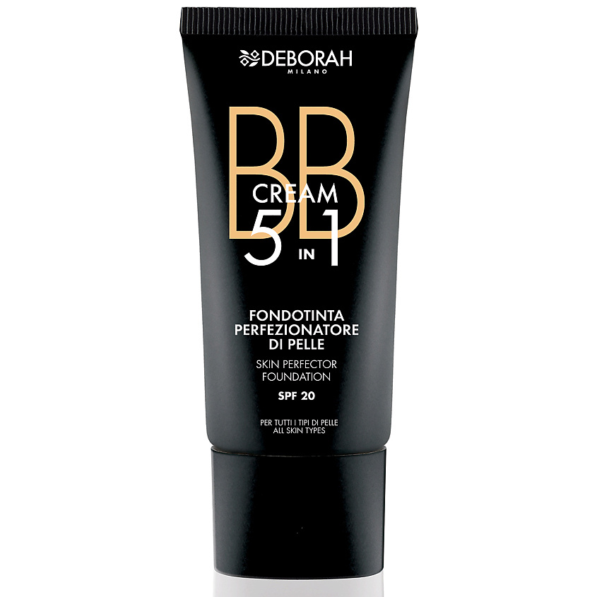 фото Deborah milano тональный вв-крем bb cream 5 in 1 skin perfector foundation