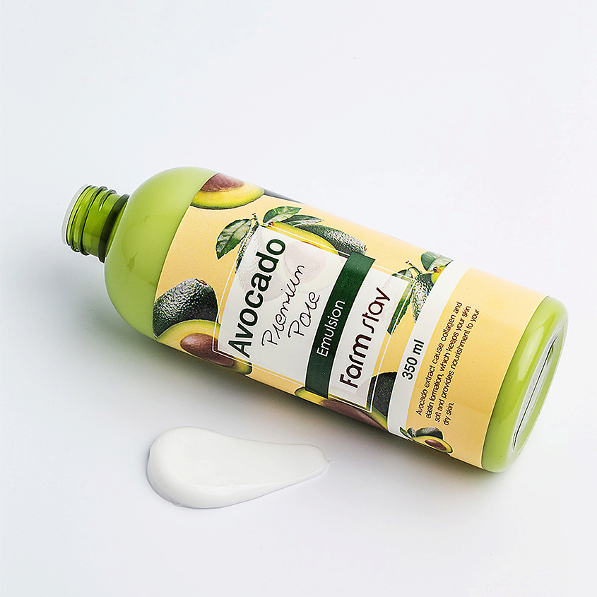 фото Farmstay эмульсия для лица антивозрастная с экстрактом авокадо avocado premium pore emulsion