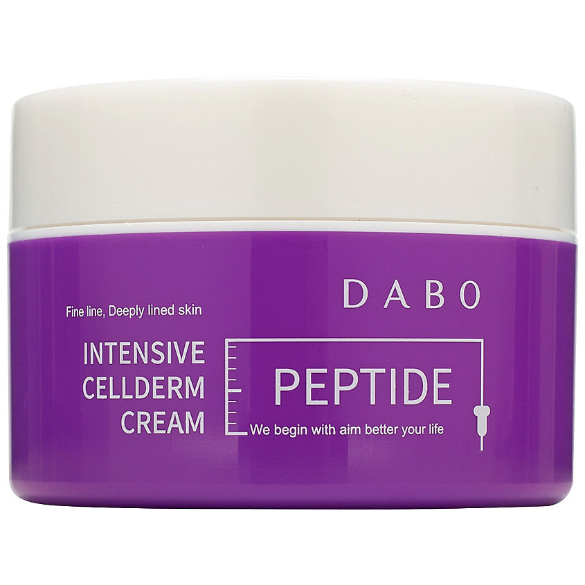 фото Dabo крем для лица интенсивный омолаживающий с пептидами peptide intensive cellderm cream