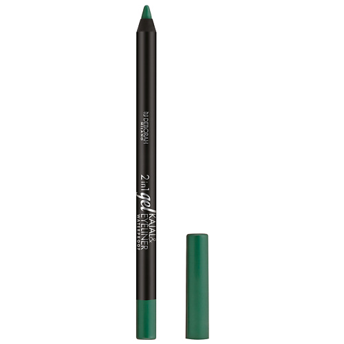 фото Deborah milano карандаш для век гелевый 2 in 1 gel kajal & eyeliner pencil