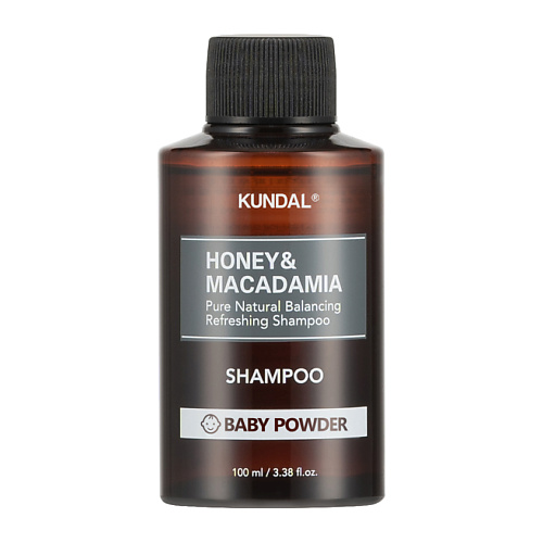 KUNDAL Шампунь для волос с ароматом Детской присыпки Honey & Macadamia kundal диффузор с ароматом детской присыпки baby powder