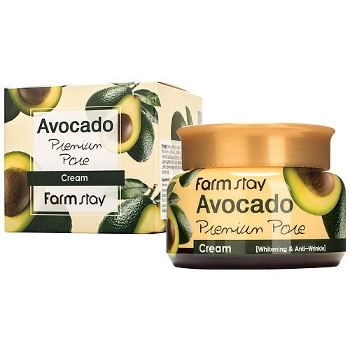 фото Farmstay крем для лица антивозрастной с авокадо avocado premium pore cream