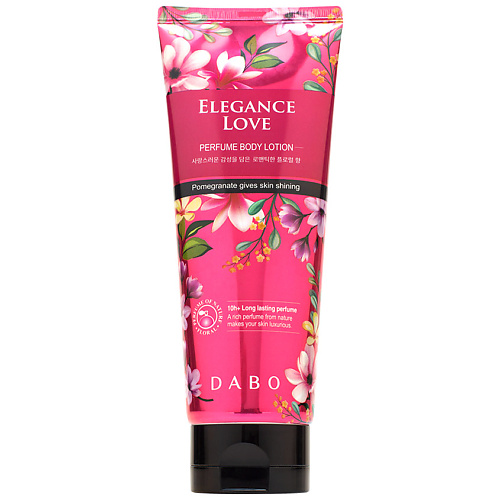 фото Dabo лосьон для тела парфюмированный с цветочным ароматом elegance love perfume body lotion