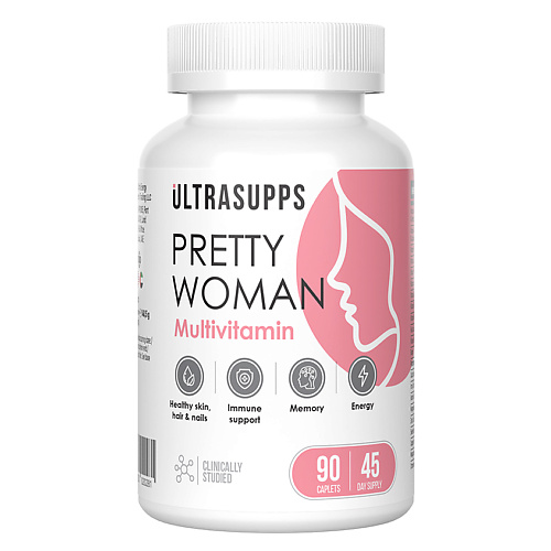 фото Ultrasupps витаминно-минеральный комплекс для женщин pretty woman