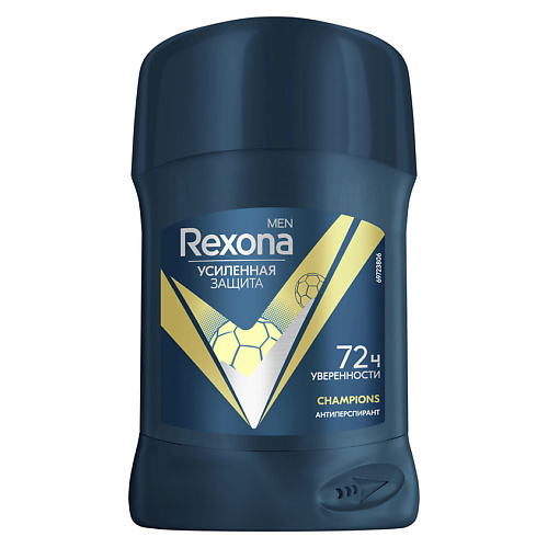 Дезодорант-стик REXONA Дезодорант-антиперспирант стик усиленная защита мужской Champions Men