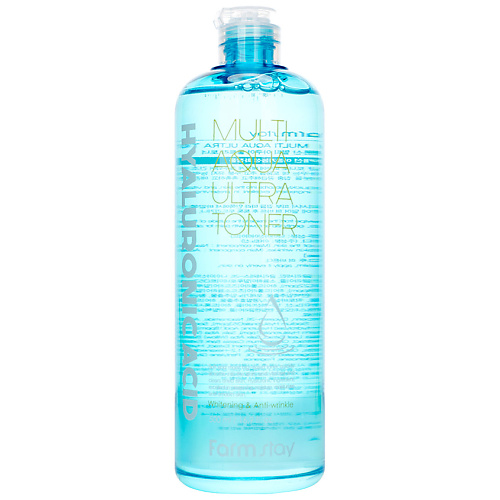 фото Farmstay тонер для лица увлажняющий с гиалуроновой кислотой hyaluronic acid multi aqua utra toner