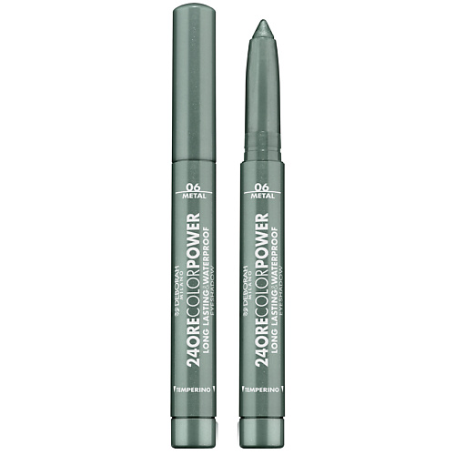DEBORAH MILANO Тени карандаш стойкие 24ORE COLOR POWER EYESHADOW карандаш для век гелевый deborah milano gel kajal