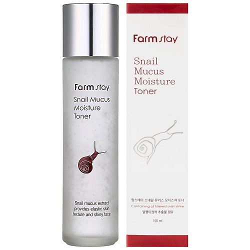 фото Farmstay тонер для лица увлажняющий с муцином улитки snail mucus moisture toner