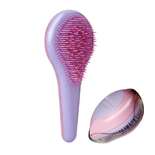 MICHEL MERCIER Набор для тонких волос розовый (расческа + компактная расческа) Pink Pastel Set (Home & Travel Detangler Fine Hair) папка на молнии travel узор феникс