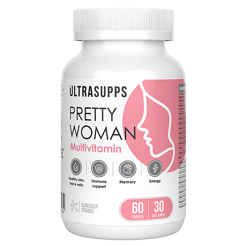 фото Ultrasupps витаминно-минеральный комплекс для женщин pretty woman