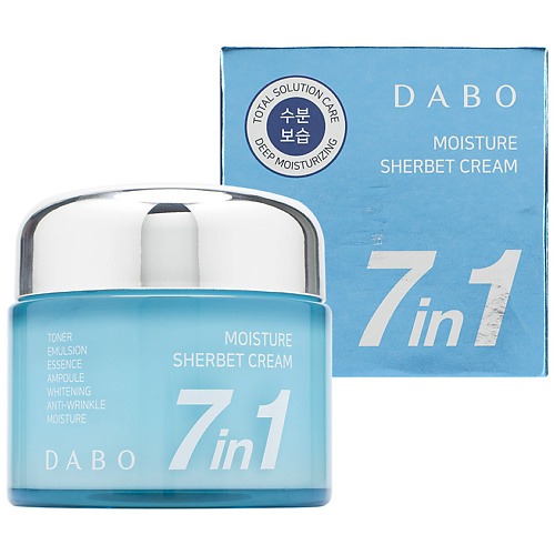 фото Dabo крем-щербет для лица для интенсивного увлажнения 7 in 1 moisture sherbet cream