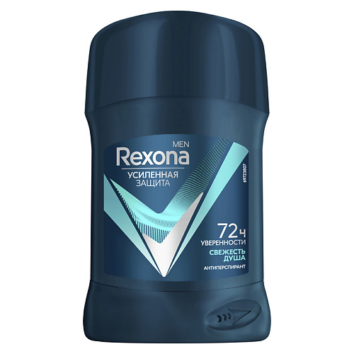 Дезодорант-стик REXONA Дезодорант-антиперспирант стик усиленная защита Свежесть душа Men
