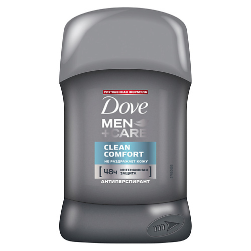 фото Dove дезодорант-антиперспирант карандаш экстразащита и уход men & care clean comfort