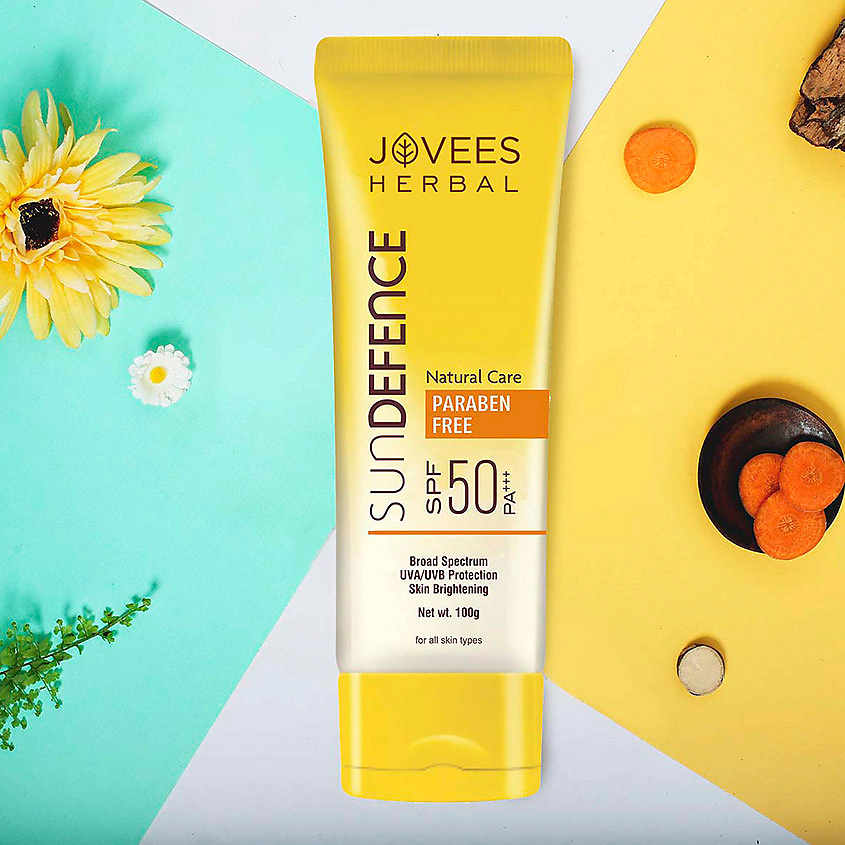 фото Jovees солнцезащитный крем sun defence spf 50 pa+++