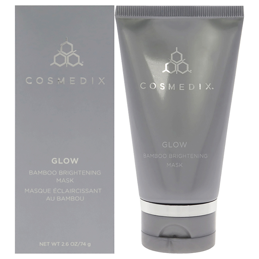 фото Cosmedix маска для лица отшелушивающая glow bamboo brightening mask