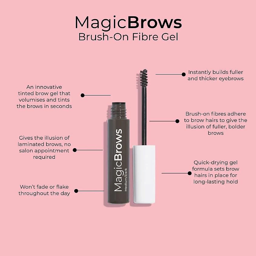 фото Mcobeauty гель для бровей водостойкий magic brows