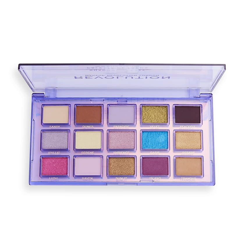 REVOLUTION MAKEUP Палетка теней для век REFLECTIVE Ultra Violet RVM000059 - фото 2