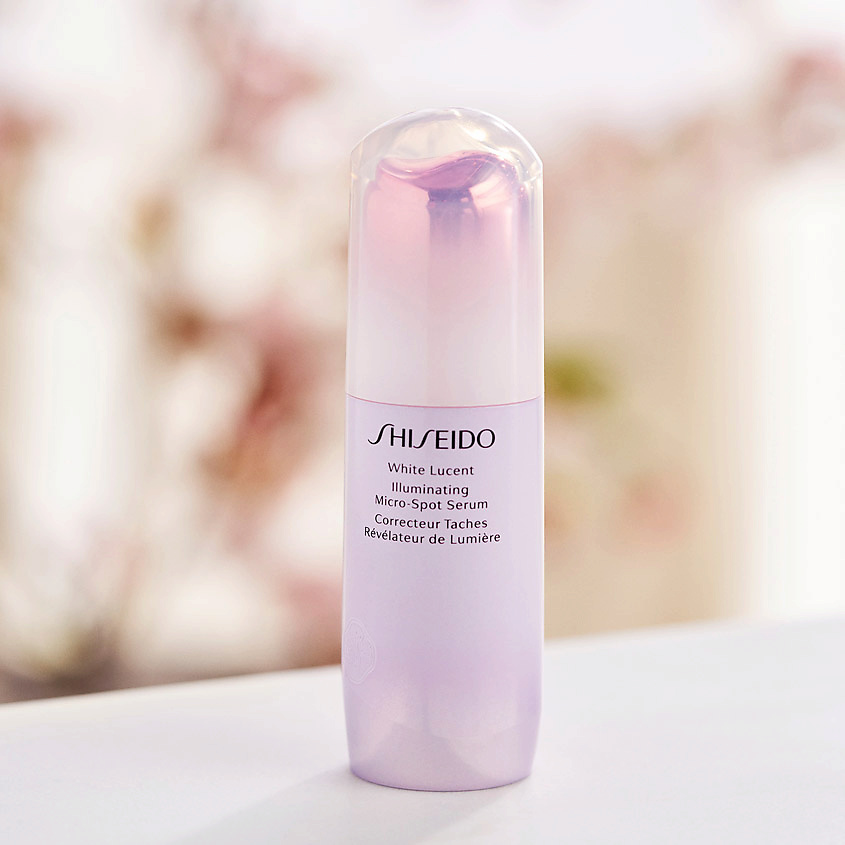 фото Shiseido осветляющая сыворотка против пигментных пятен white lucent