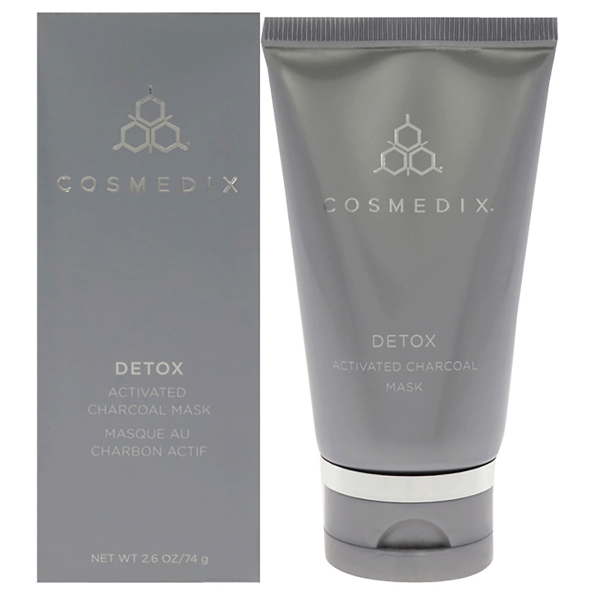 фото Cosmedix маска для лица с активированным углем activated charcoal detox mask