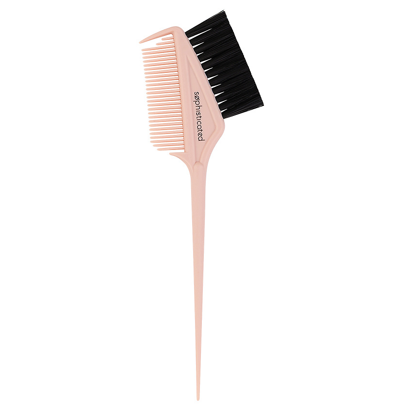 фото Лэтуаль кисть для окрашивания волос hair coloring brush beige