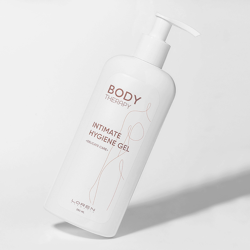 фото Loren cosmetic гель для интимной гигиены деликатный уход body therapy intimate hygiene gel