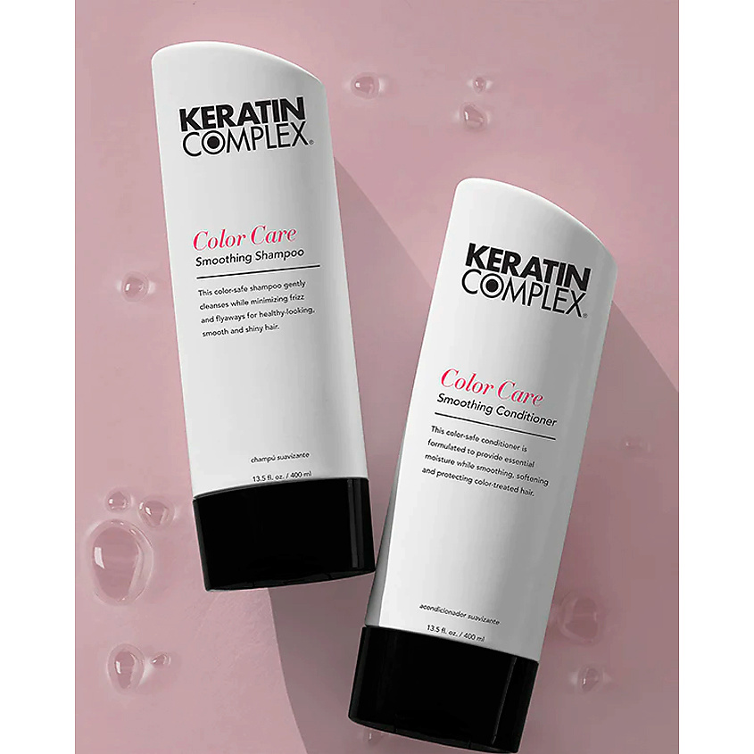 фото Keratin complex шампунь для окрашенных волос с кератином keratin color care smoothing shampoo