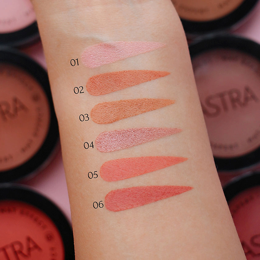 фото Astra румяна для лица blush expert mat effect